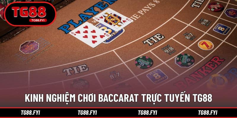 Một số kinh nghiệm thực tế khi tham gia baccarat online